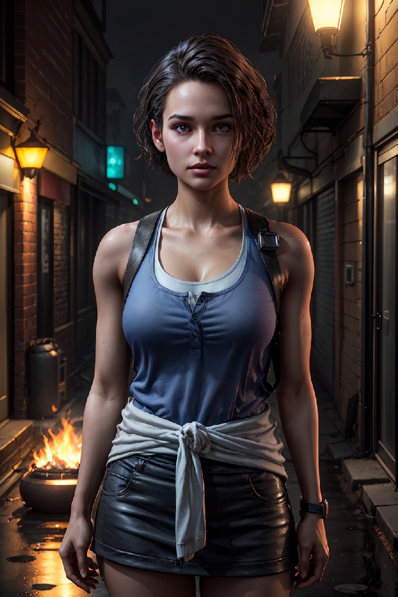First Attempt At Trying A Resident Evil Girl