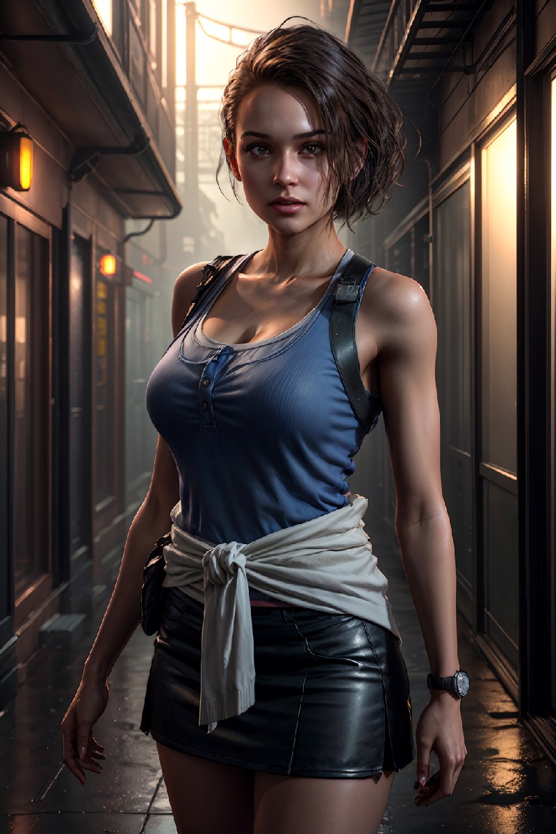 First Attempt At Trying A Resident Evil Girl
