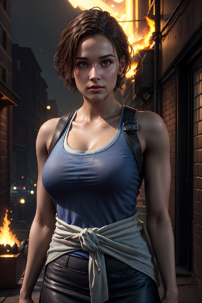First Attempt At Trying A Resident Evil Girl