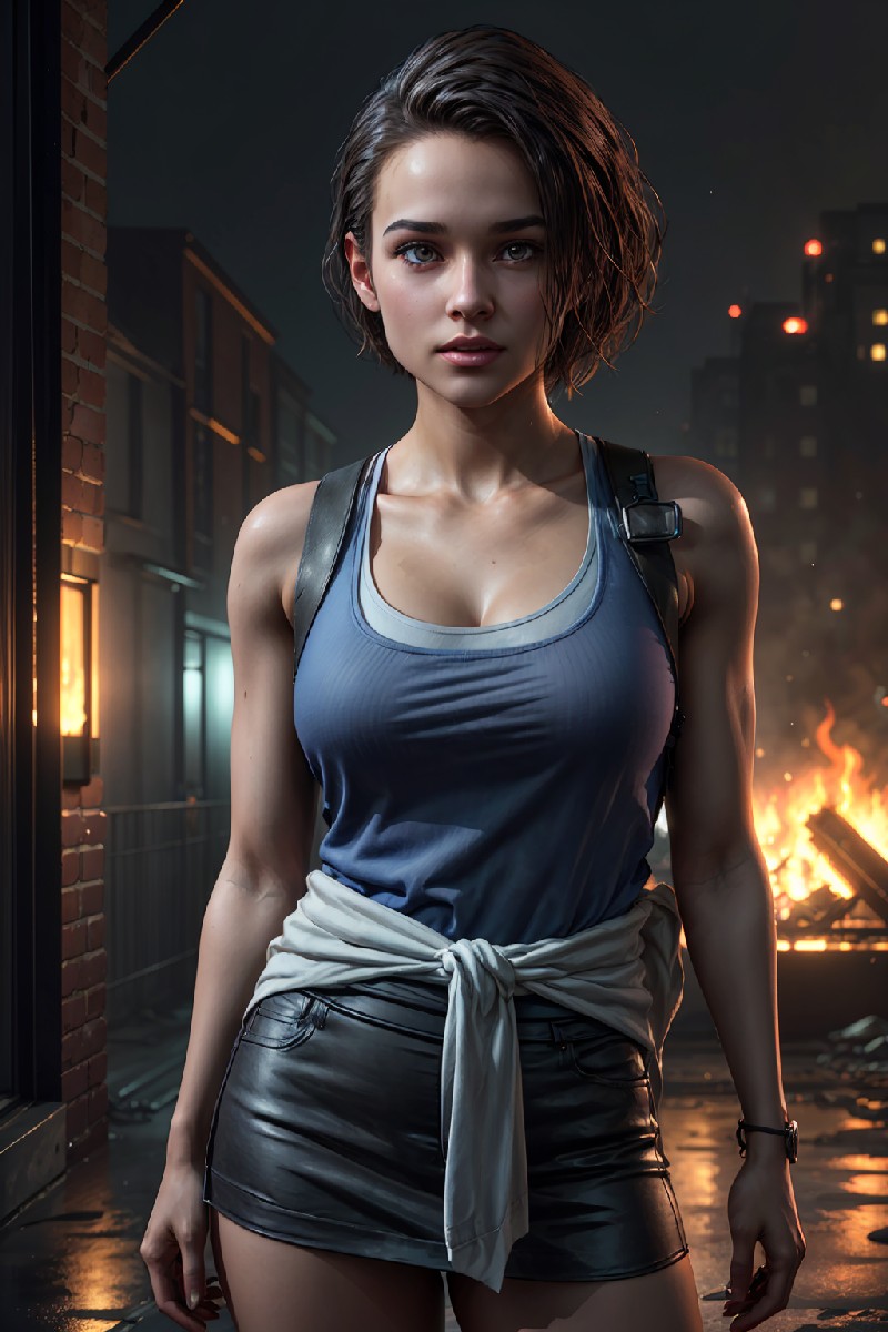 First Attempt At Trying A Resident Evil Girl