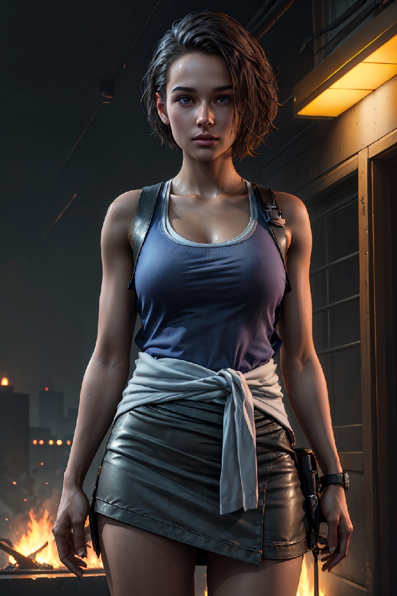 First Attempt At Trying A Resident Evil Girl