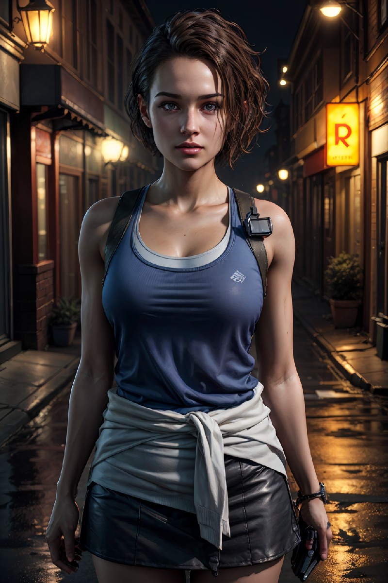 First Attempt At Trying A Resident Evil Girl