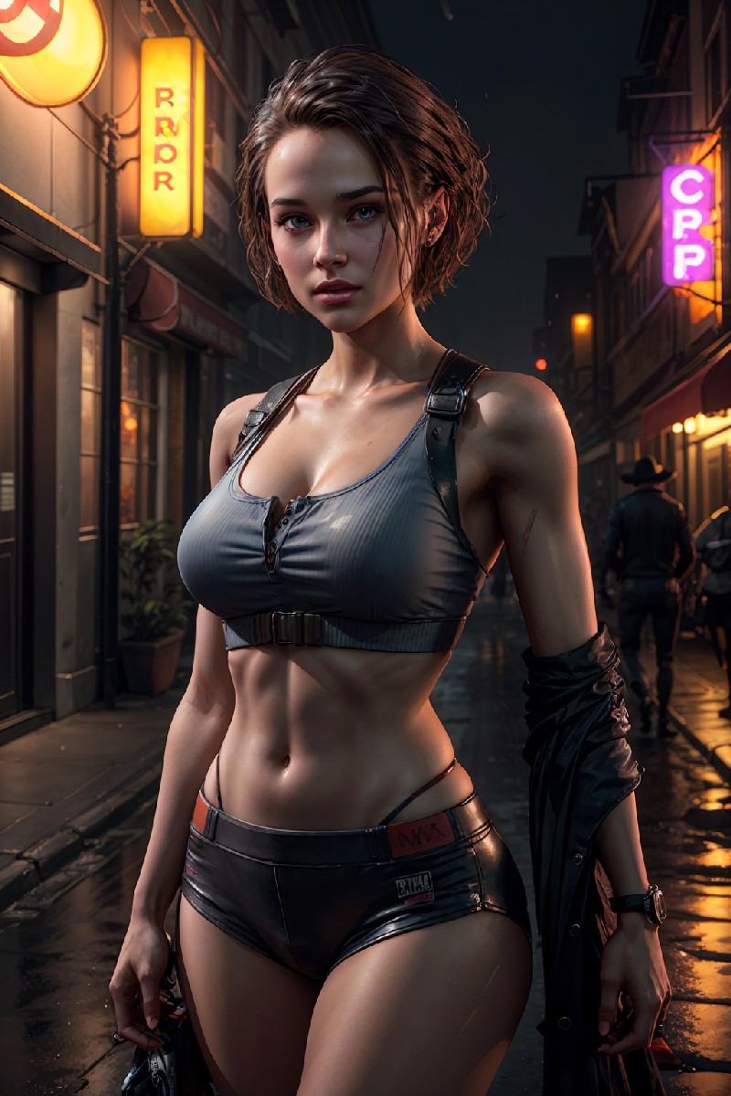 First Attempt At Trying A Resident Evil Girl