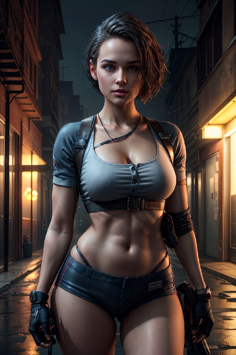 First Attempt At Trying A Resident Evil Girl