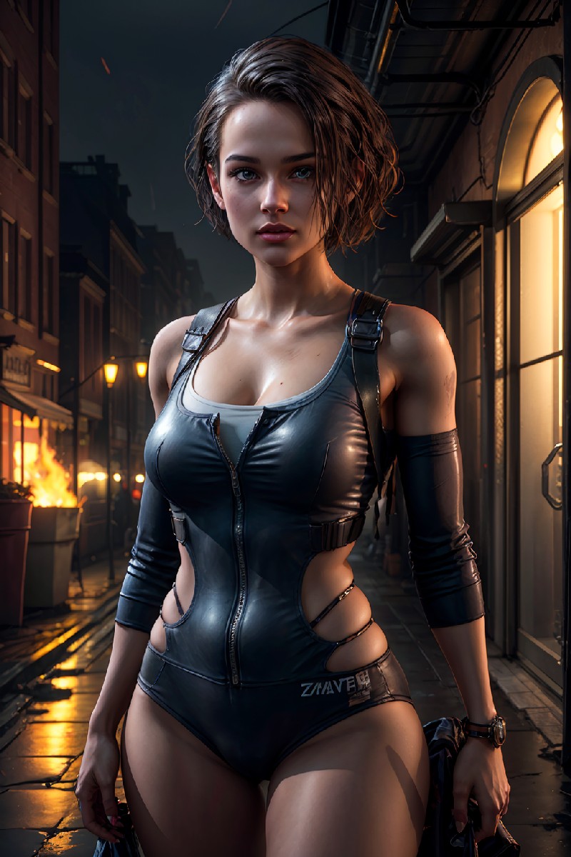 First Attempt At Trying A Resident Evil Girl