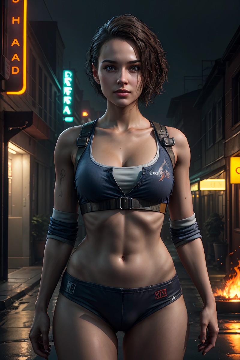 First Attempt At Trying A Resident Evil Girl