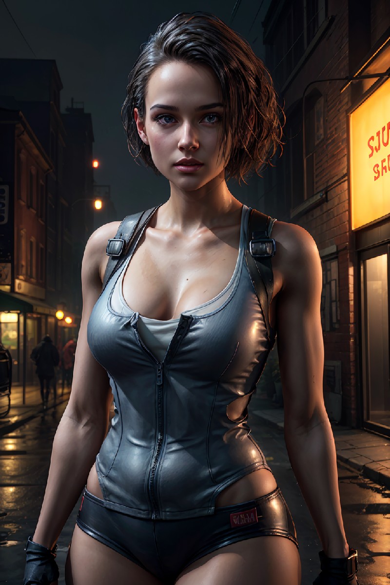 First Attempt At Trying A Resident Evil Girl