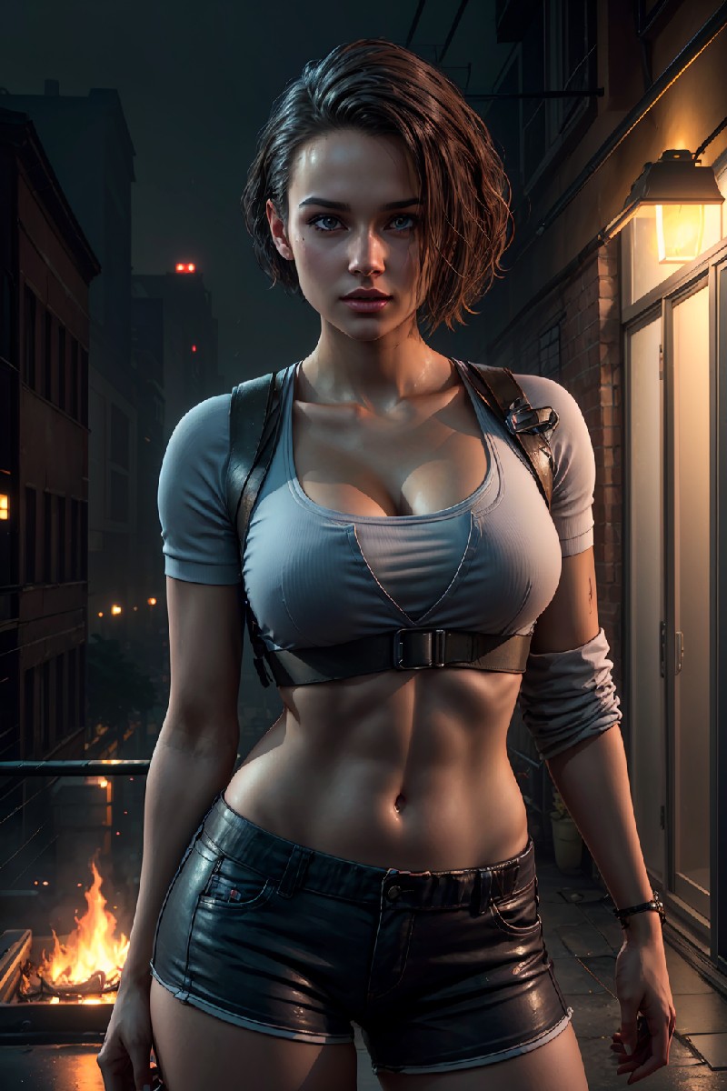 First Attempt At Trying A Resident Evil Girl