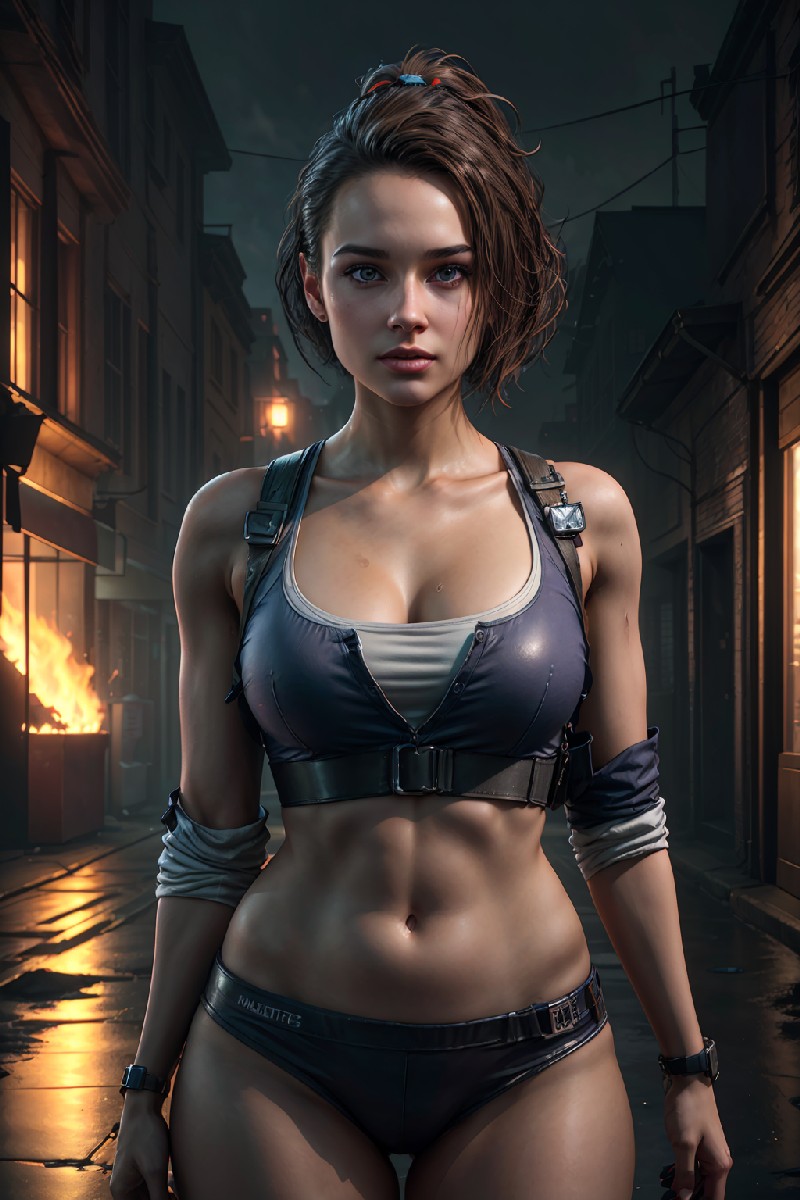 First Attempt At Trying A Resident Evil Girl