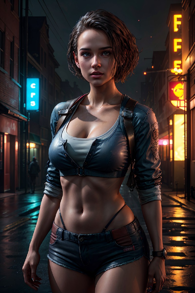 First Attempt At Trying A Resident Evil Girl