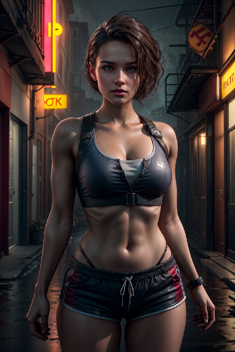 First Attempt At Trying A Resident Evil Girl