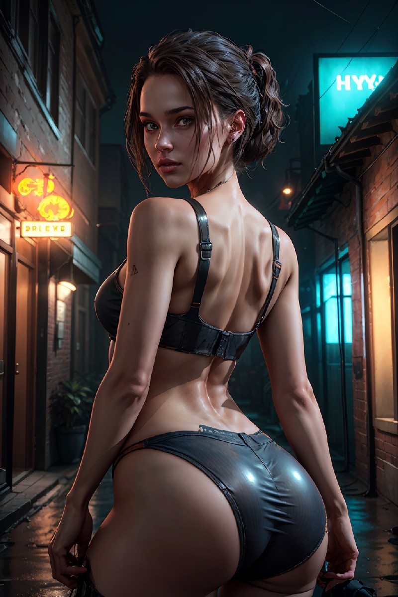 First Attempt At Trying A Resident Evil Girl