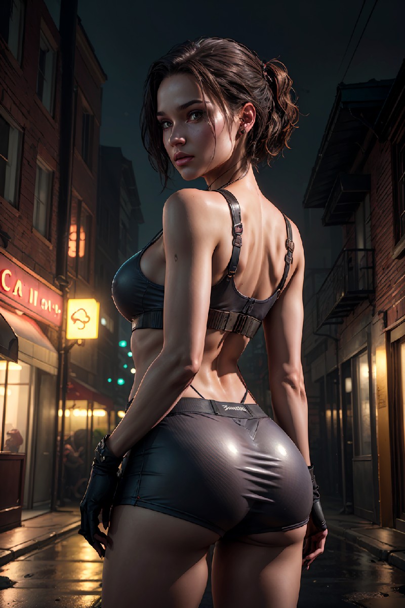 First Attempt At Trying A Resident Evil Girl