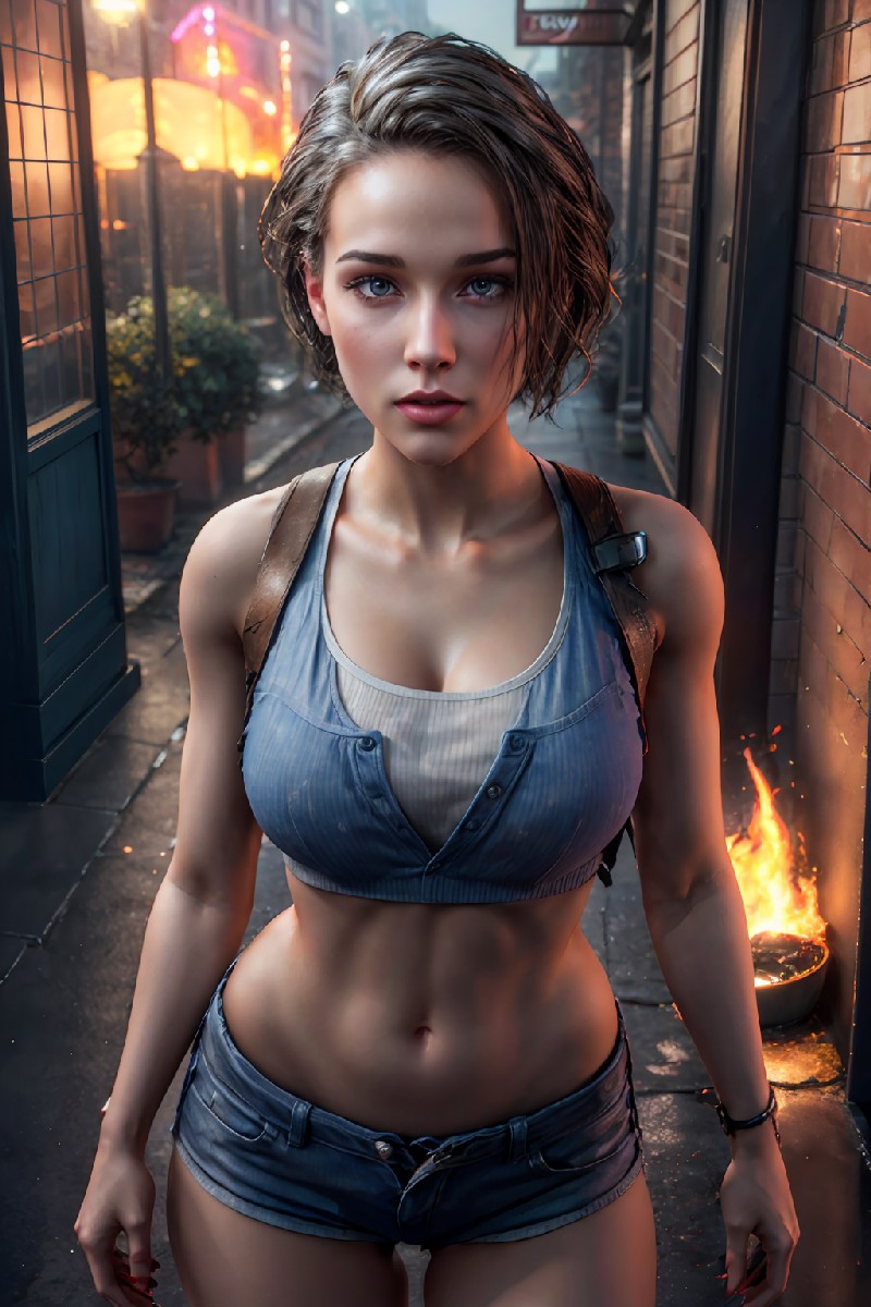 First Attempt At Trying A Resident Evil Girl