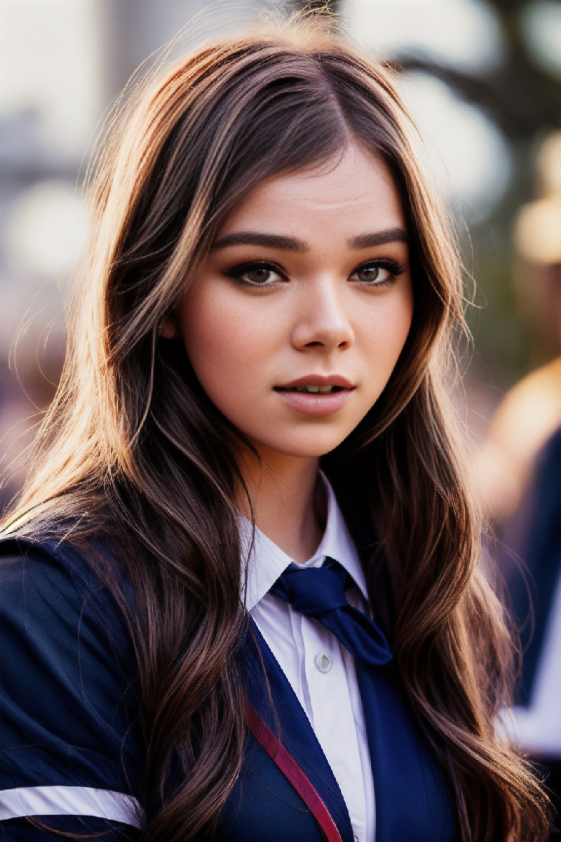 Hailee Enjoys The Night Life