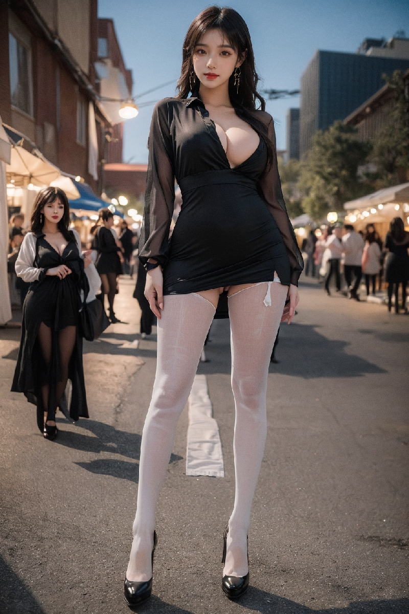 Torn Pantyhose