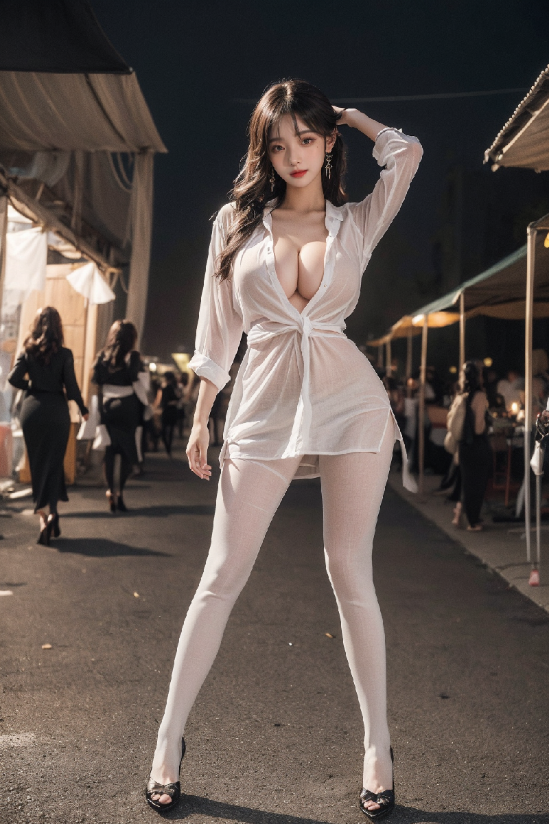 Torn Pantyhose