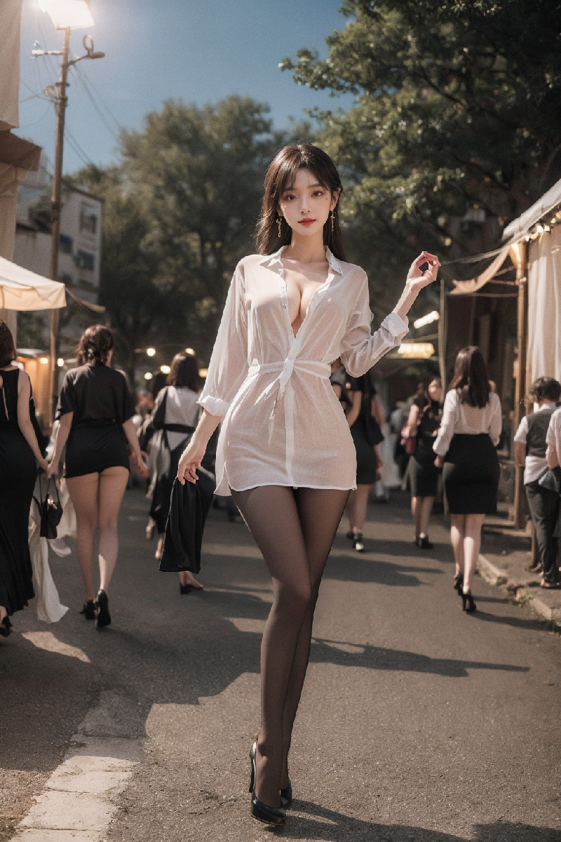 Torn Pantyhose