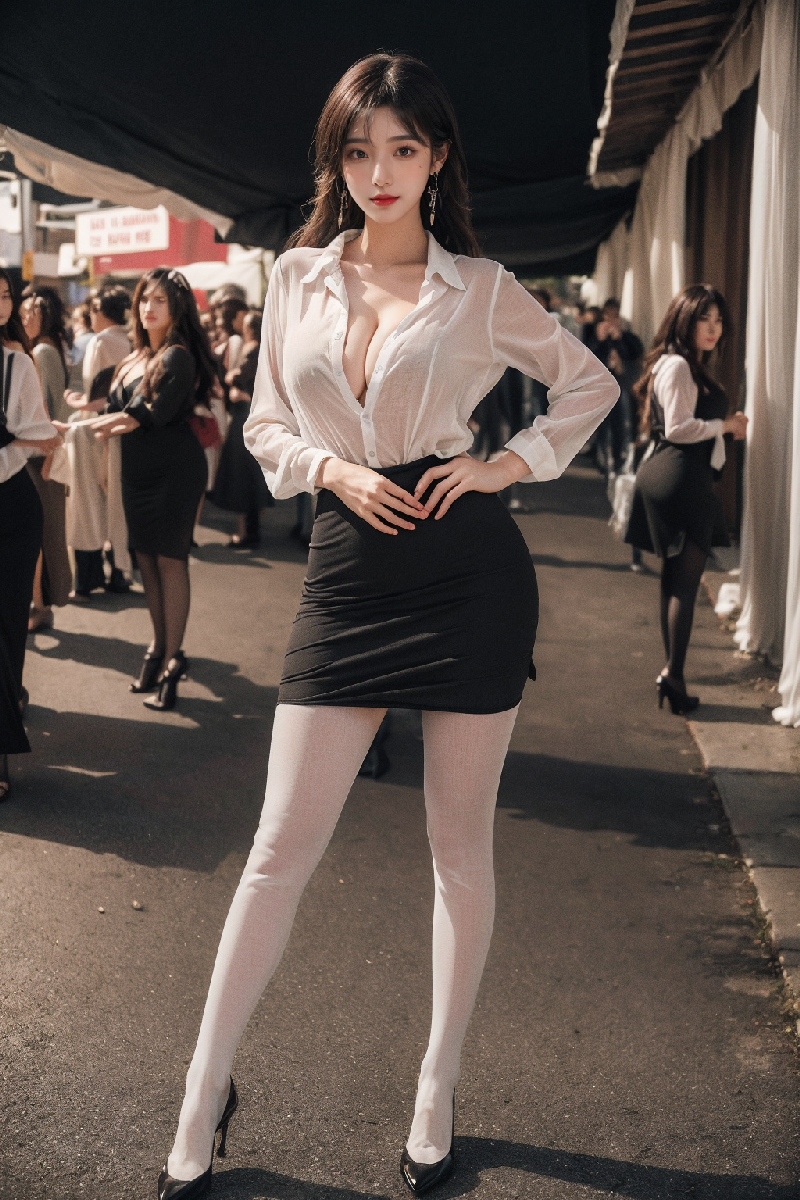 Torn Pantyhose