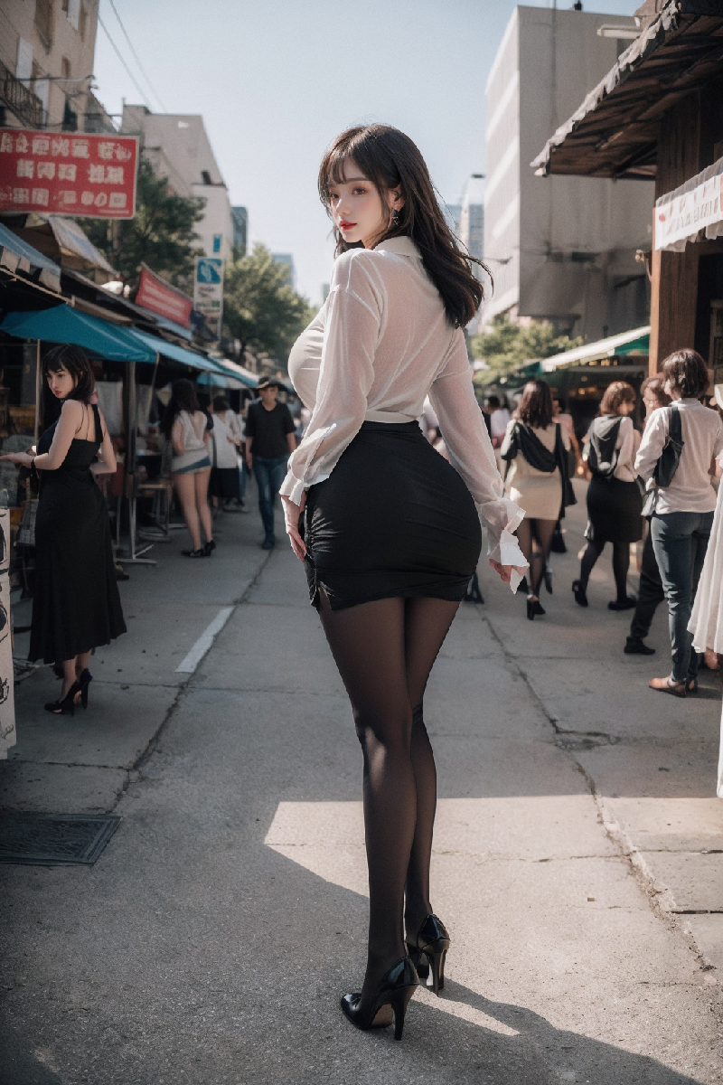 Torn Pantyhose