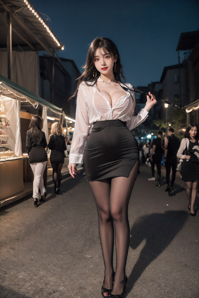 Torn Pantyhose