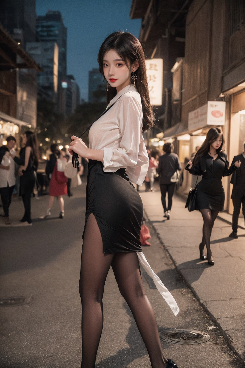 Torn Pantyhose