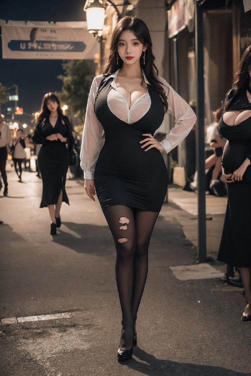 Torn Pantyhose