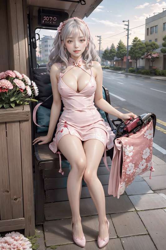 coloful qipao