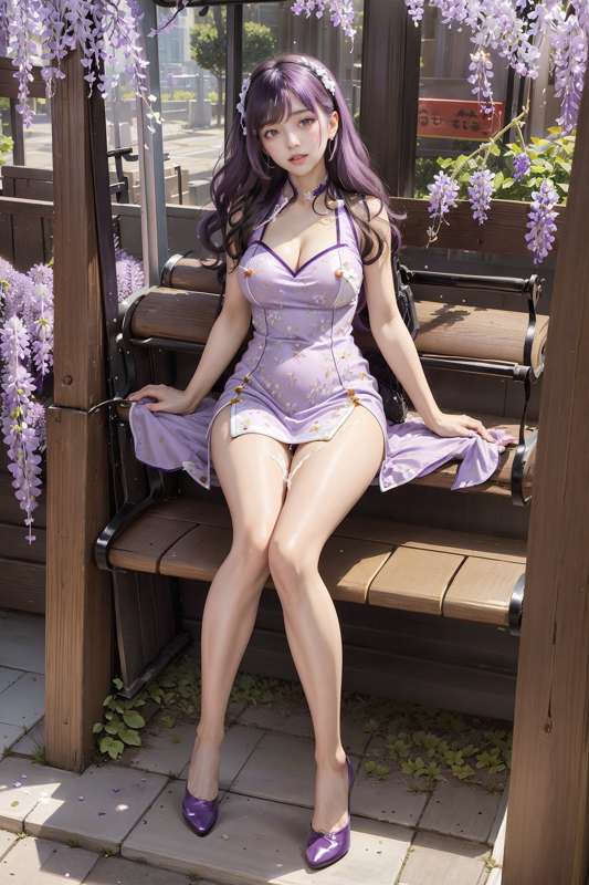 coloful qipao