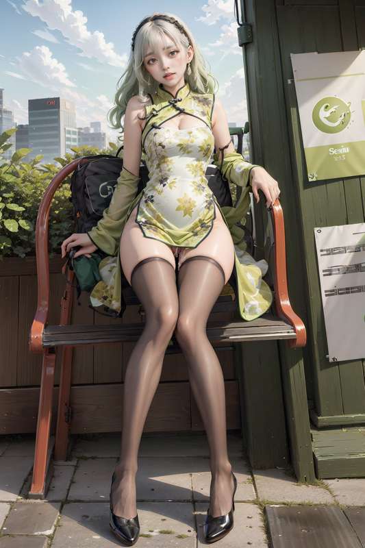 coloful qipao