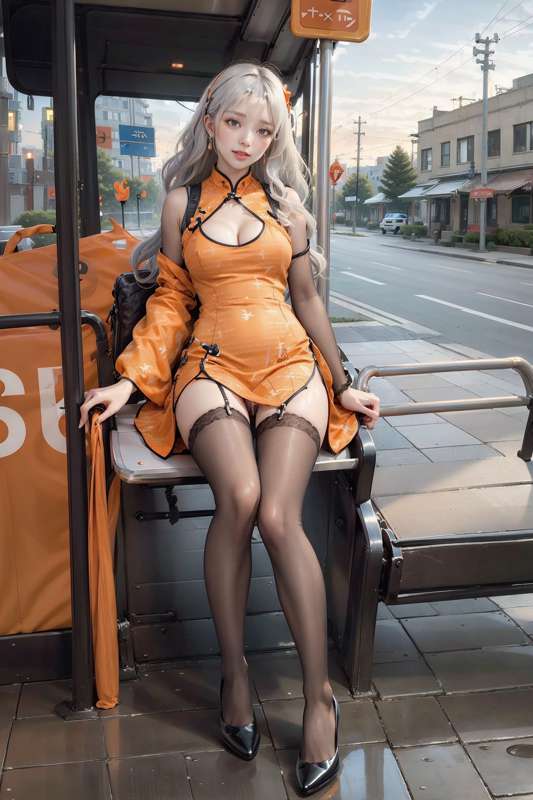 coloful qipao