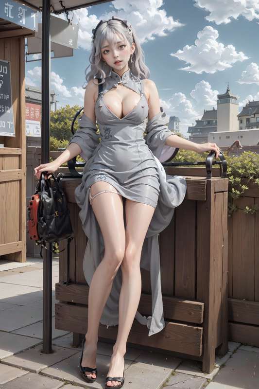 coloful qipao