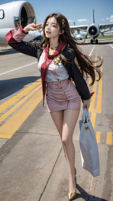 pink and gold CA