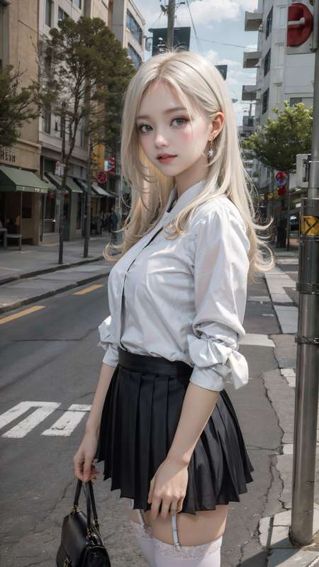 the girl in spring #1