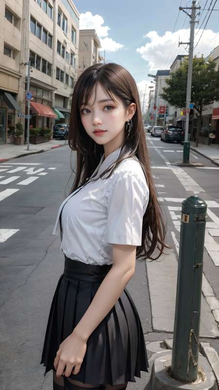 the girl in spring #1