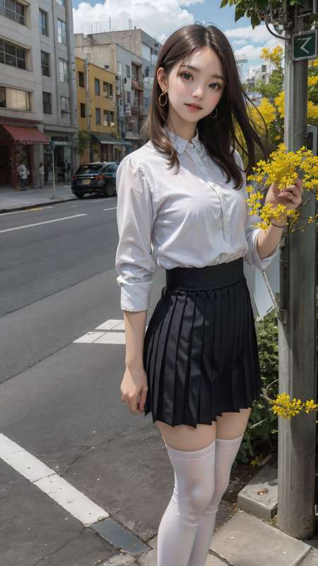 the girl in spring #1