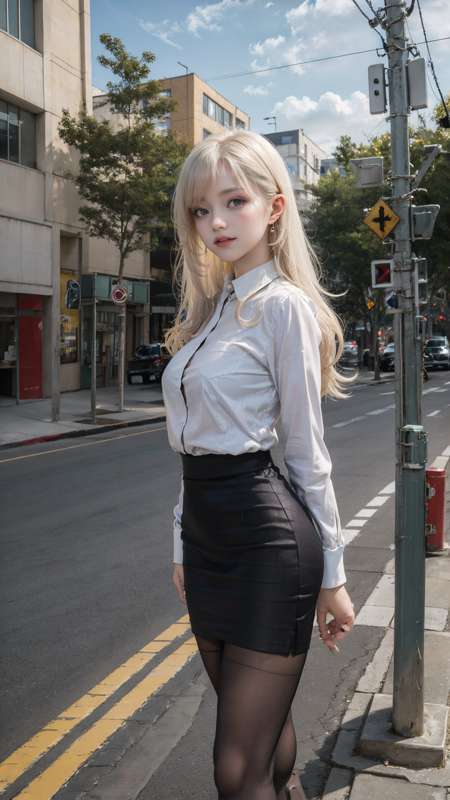 the girl in spring #1