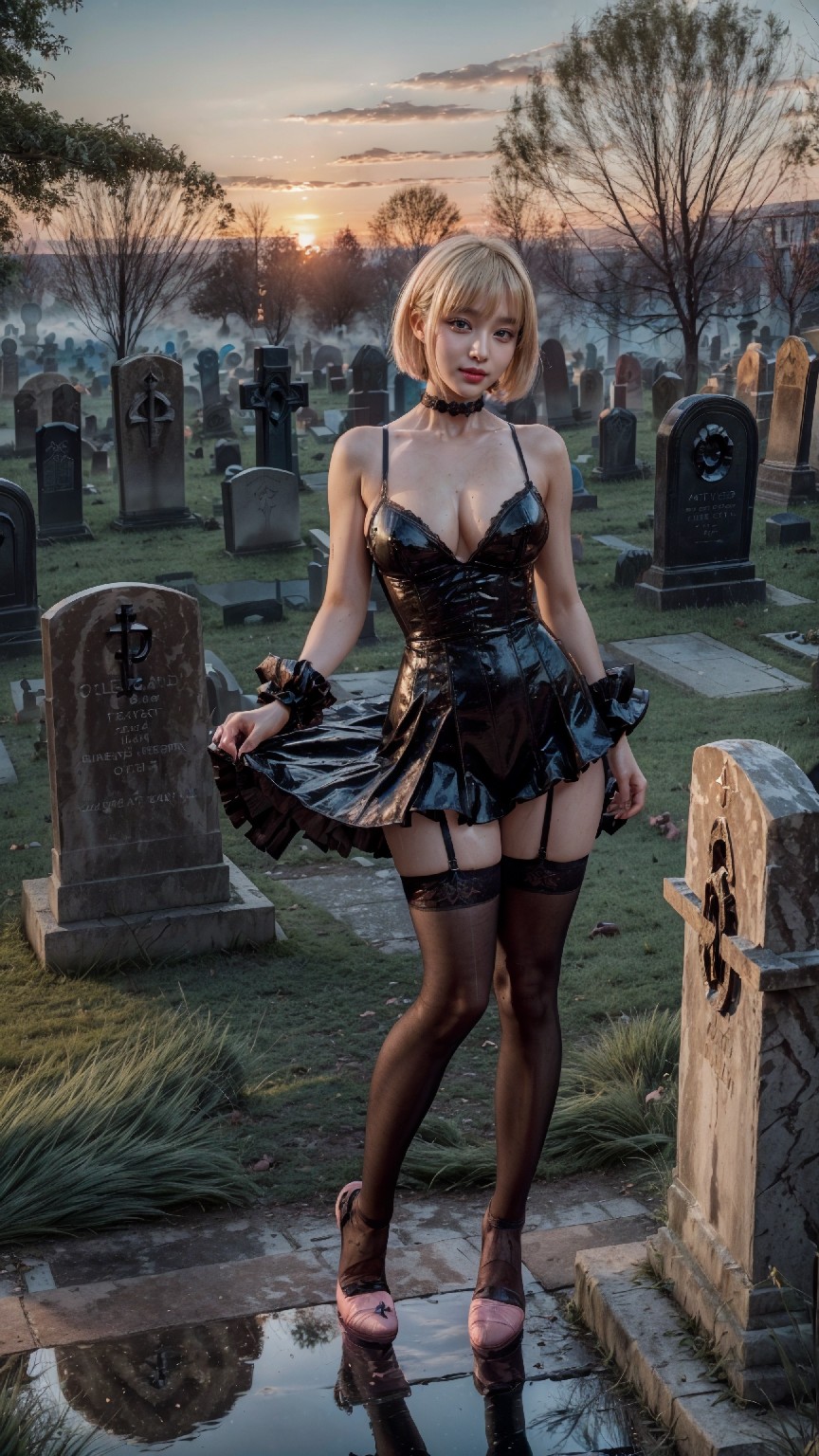 Cemetery Goth Costume
