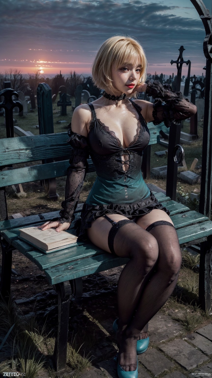 Cemetery Goth Costume