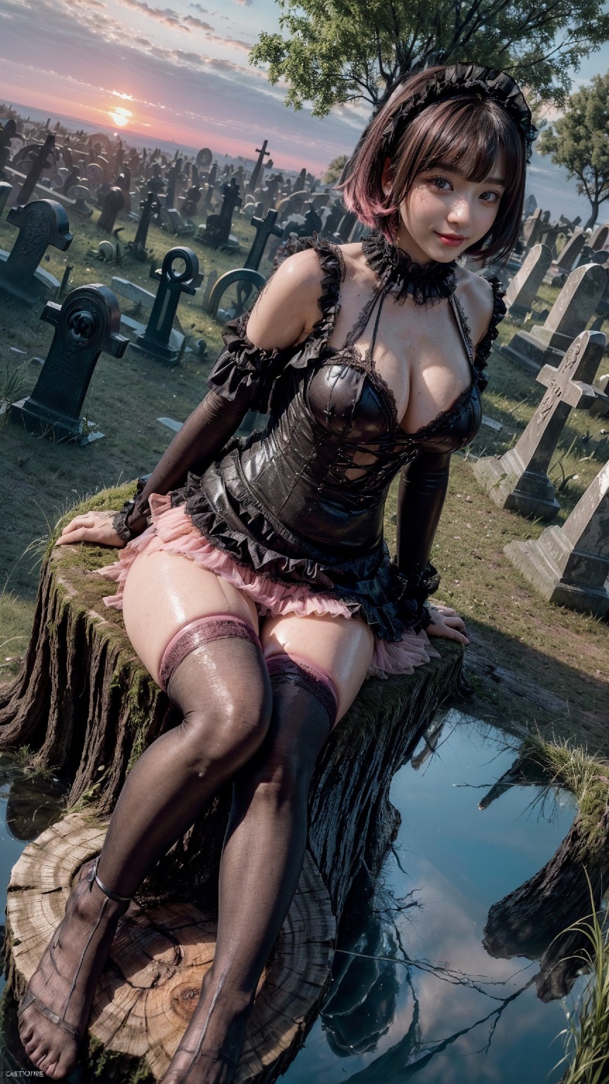 Cemetery Goth Costume