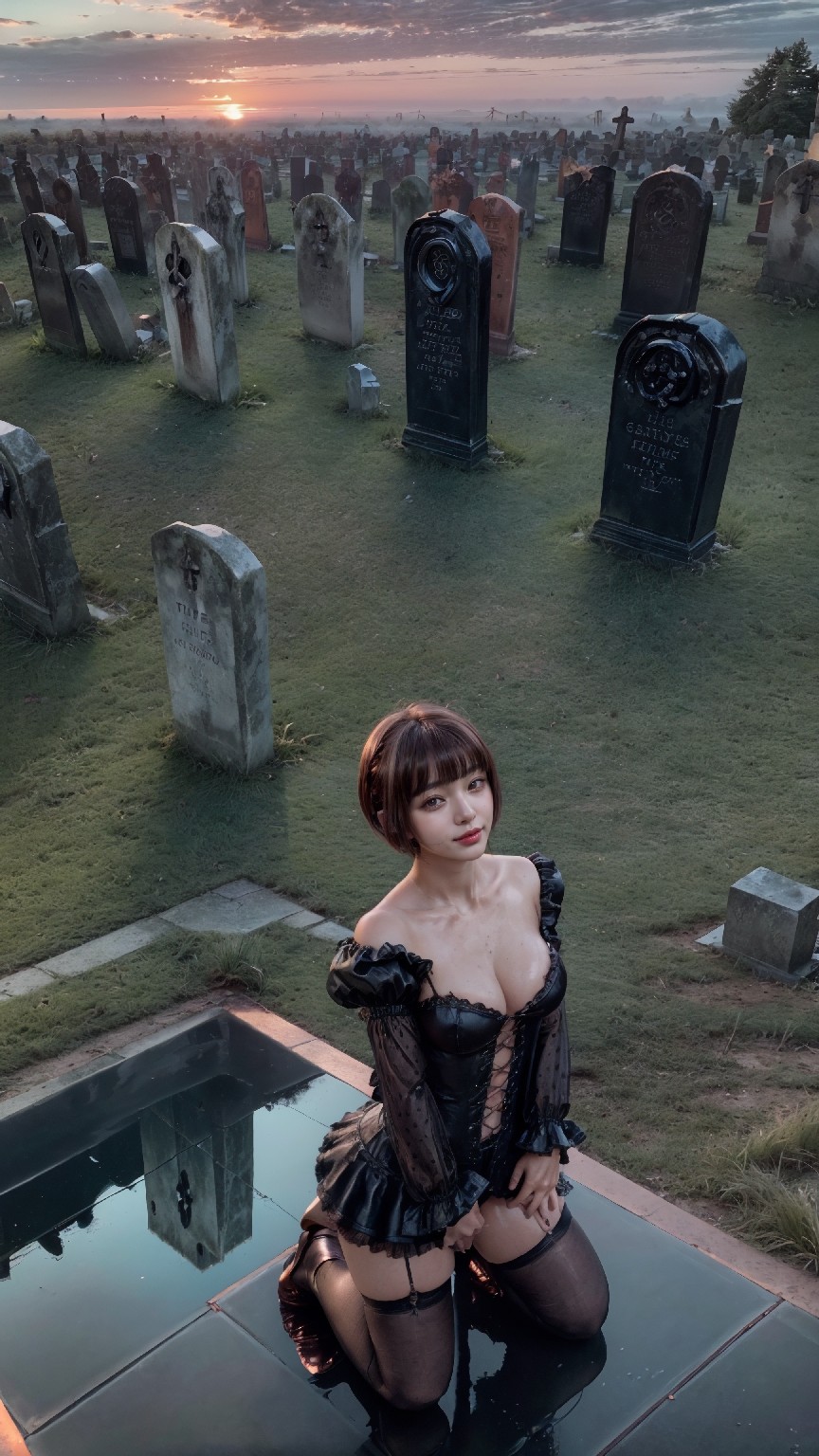 Cemetery Goth Costume