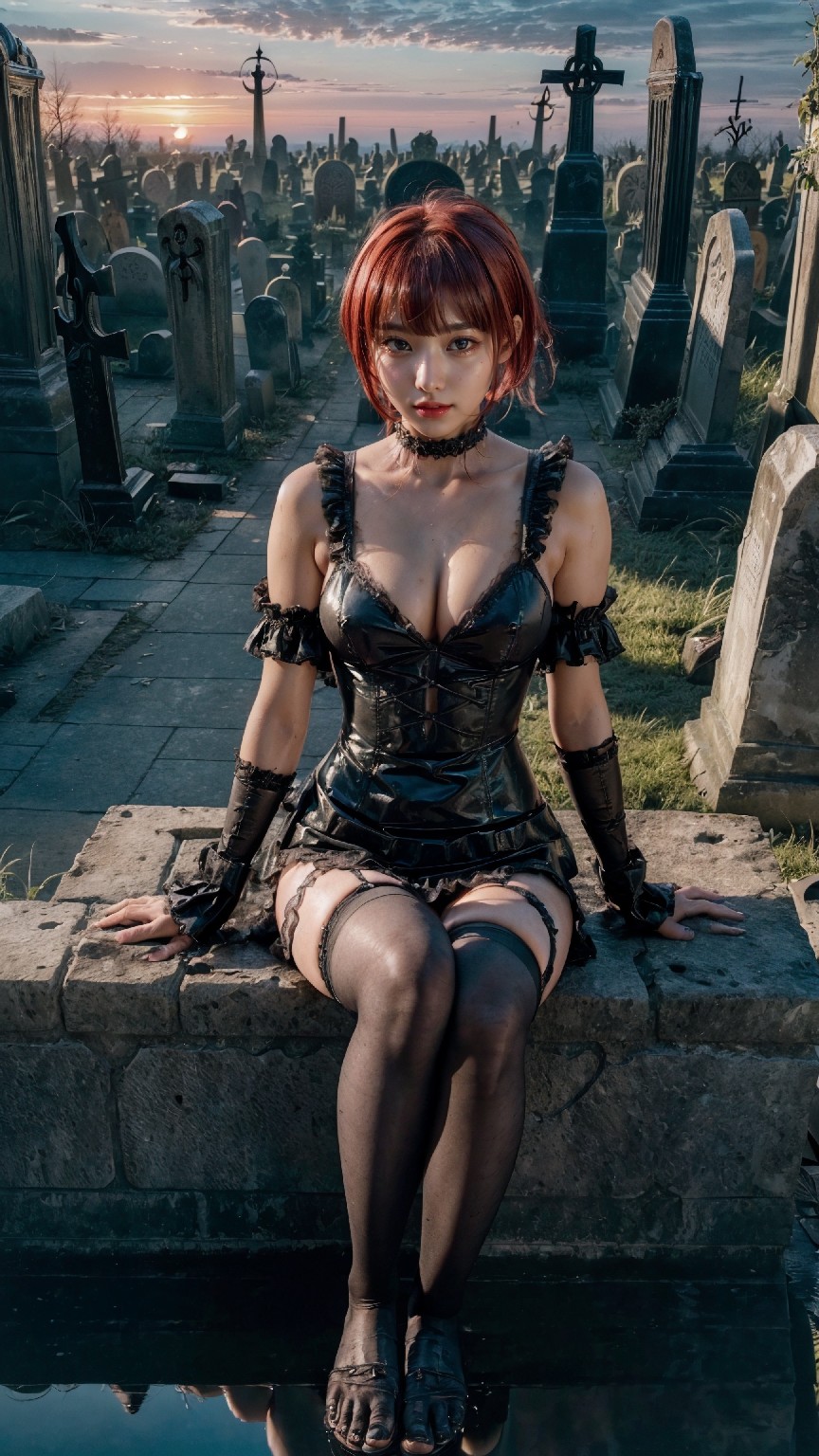 Cemetery Goth Costume