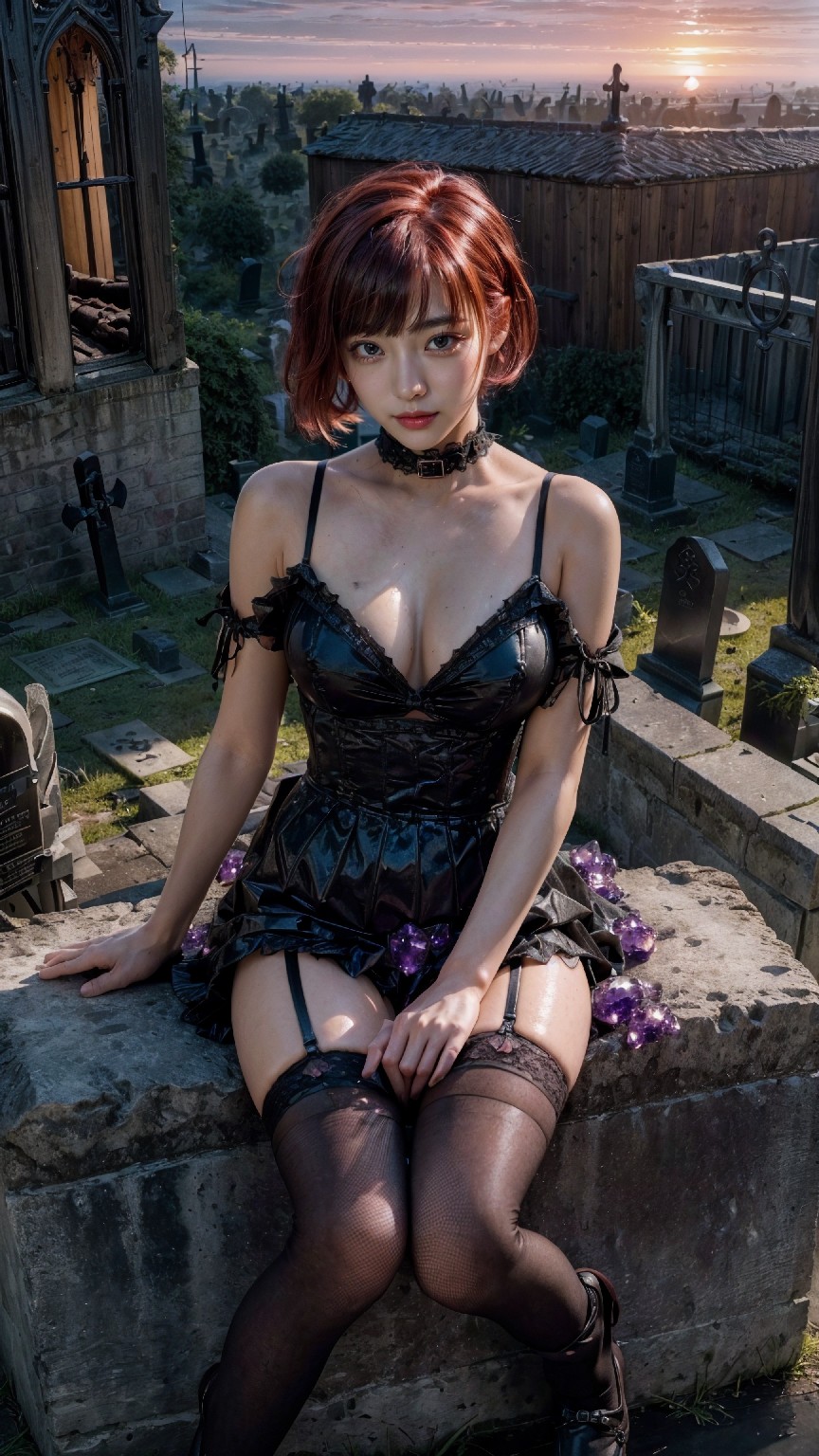 Cemetery Goth Costume