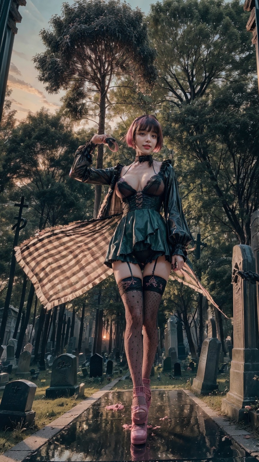 Cemetery Goth Costume