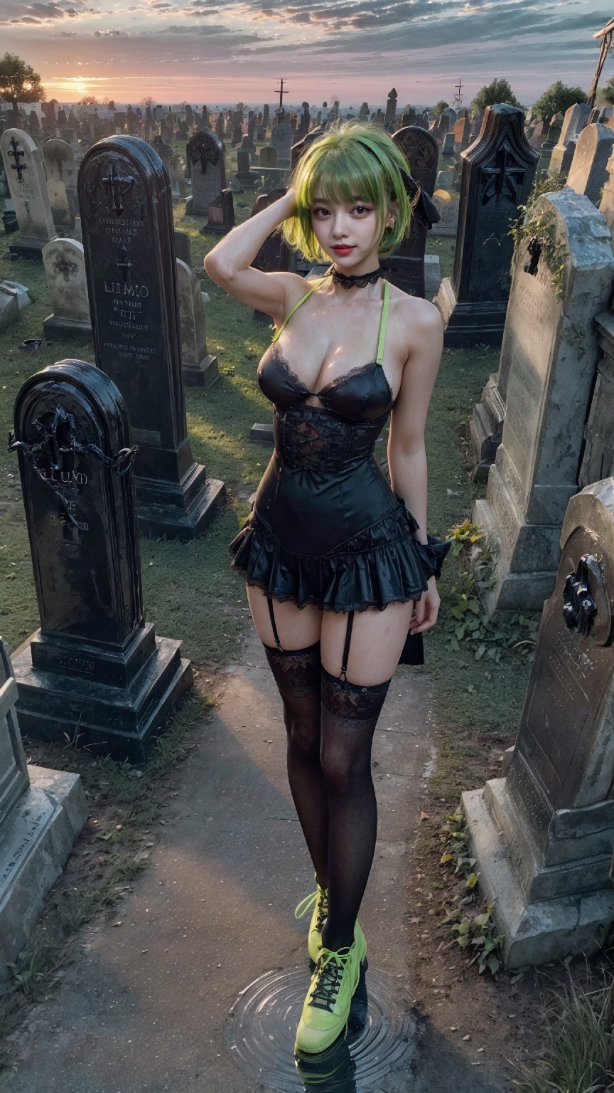 Cemetery Goth Costume