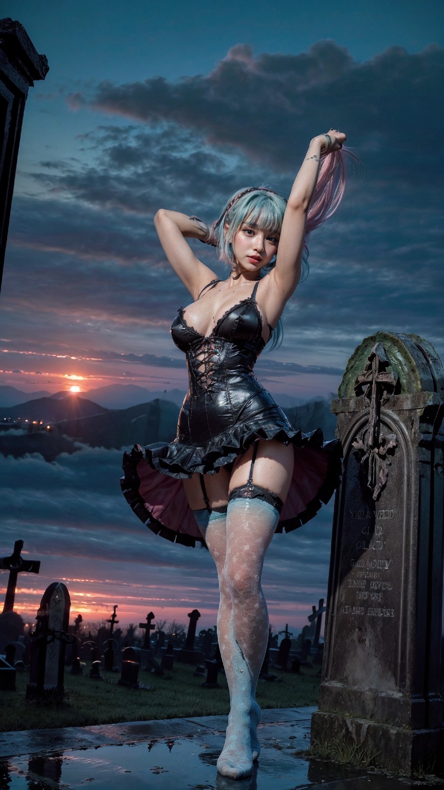 Cemetery Goth Costume