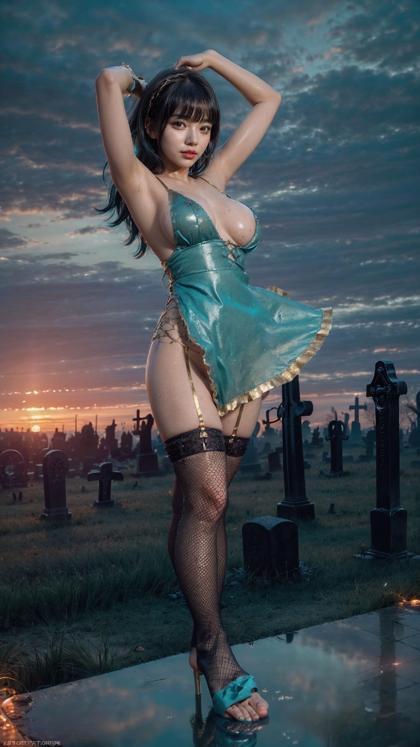 Cemetery Goth Costume