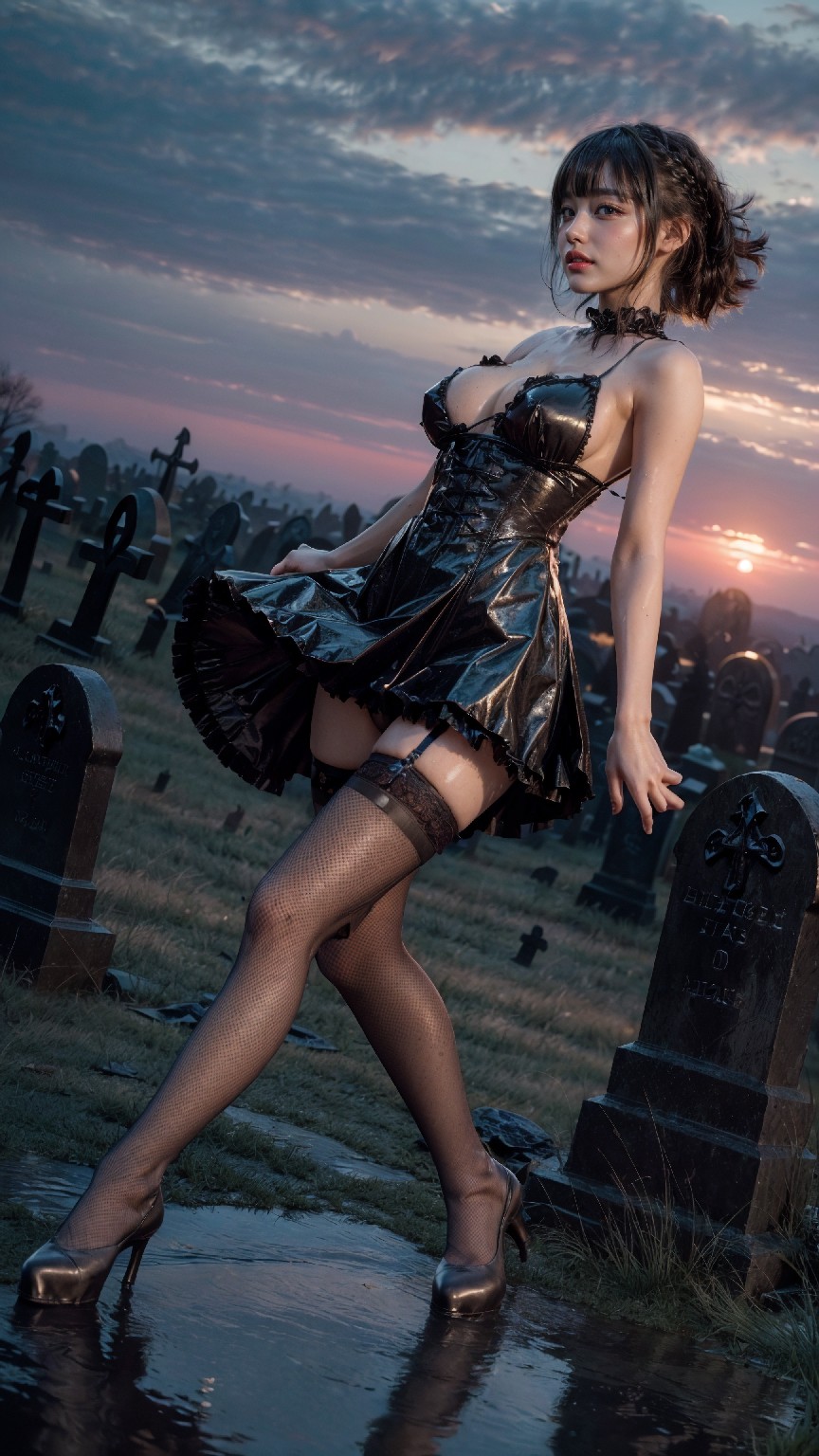 Cemetery Goth Costume