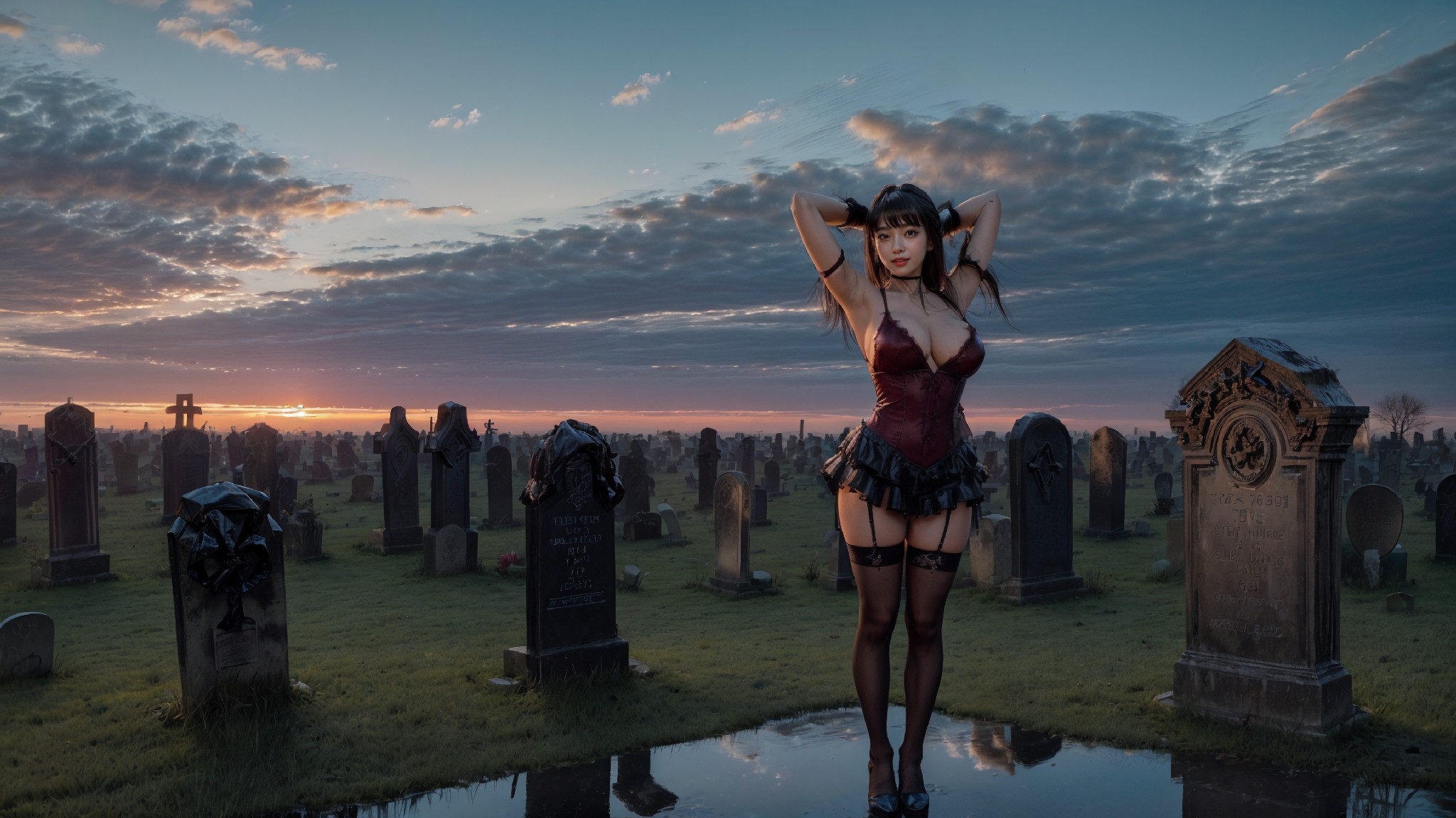 Cemetery Goth Costume