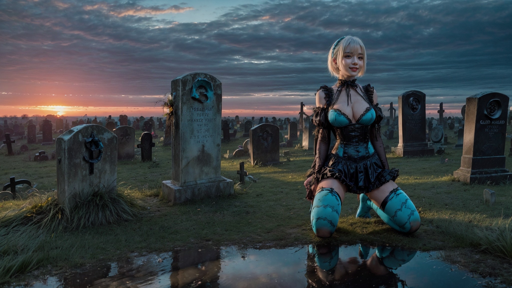 Cemetery Goth Costume